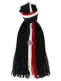 Moncler Tricolor Wool Scarf