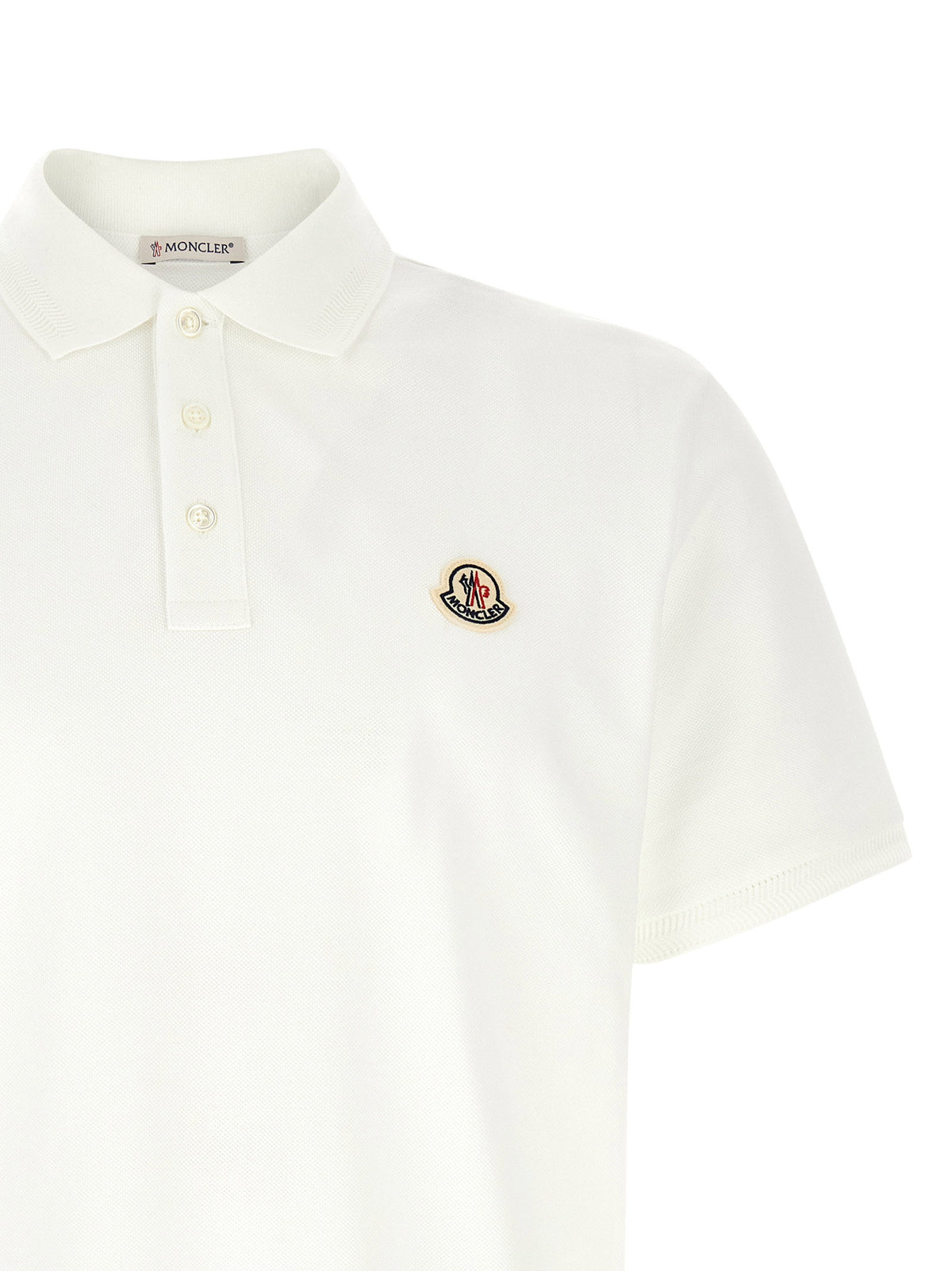 Moncler Logo Patch Polo Shirt
