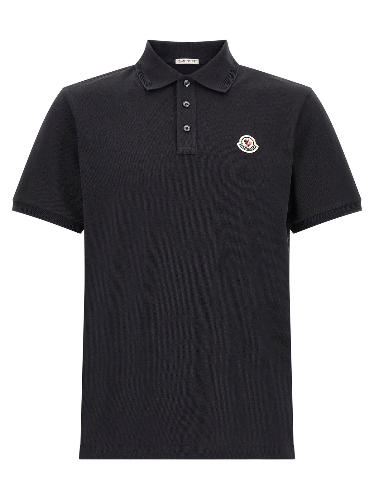 Moncler Logo Patch Polo Shirt