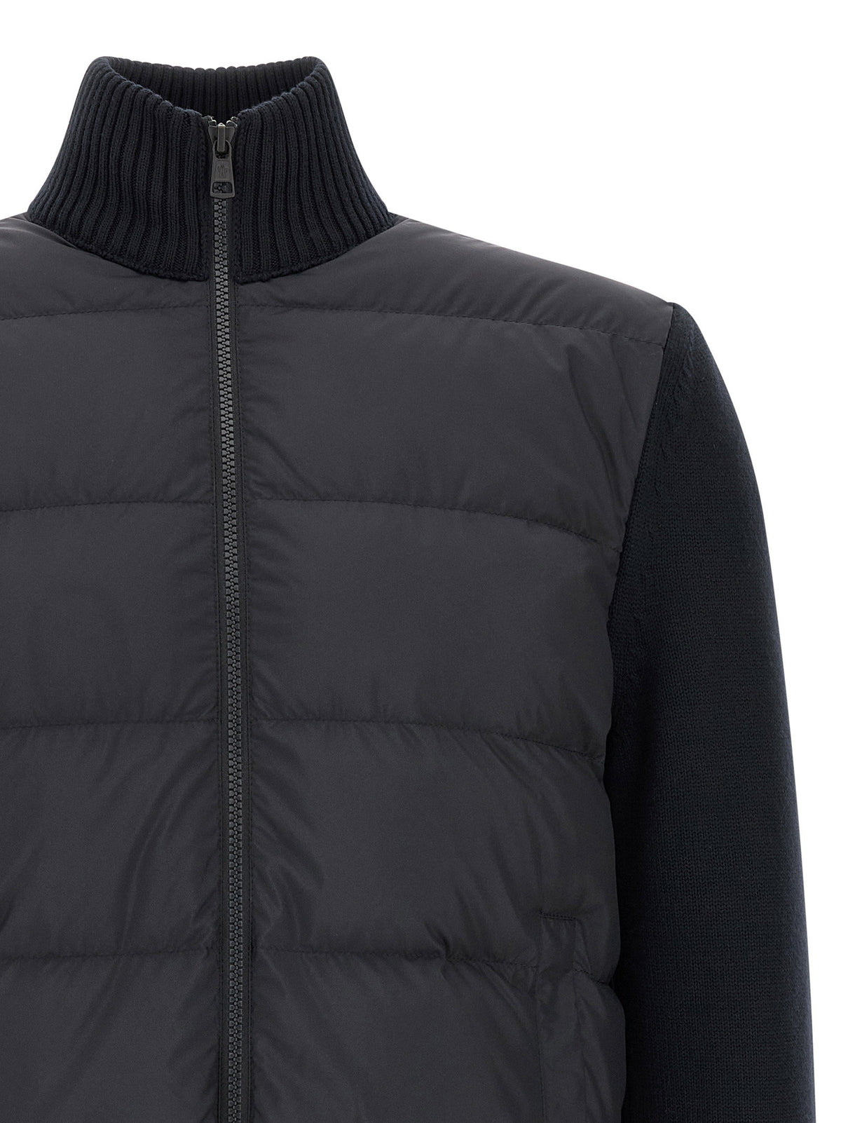 Moncler Two-material Cardigan