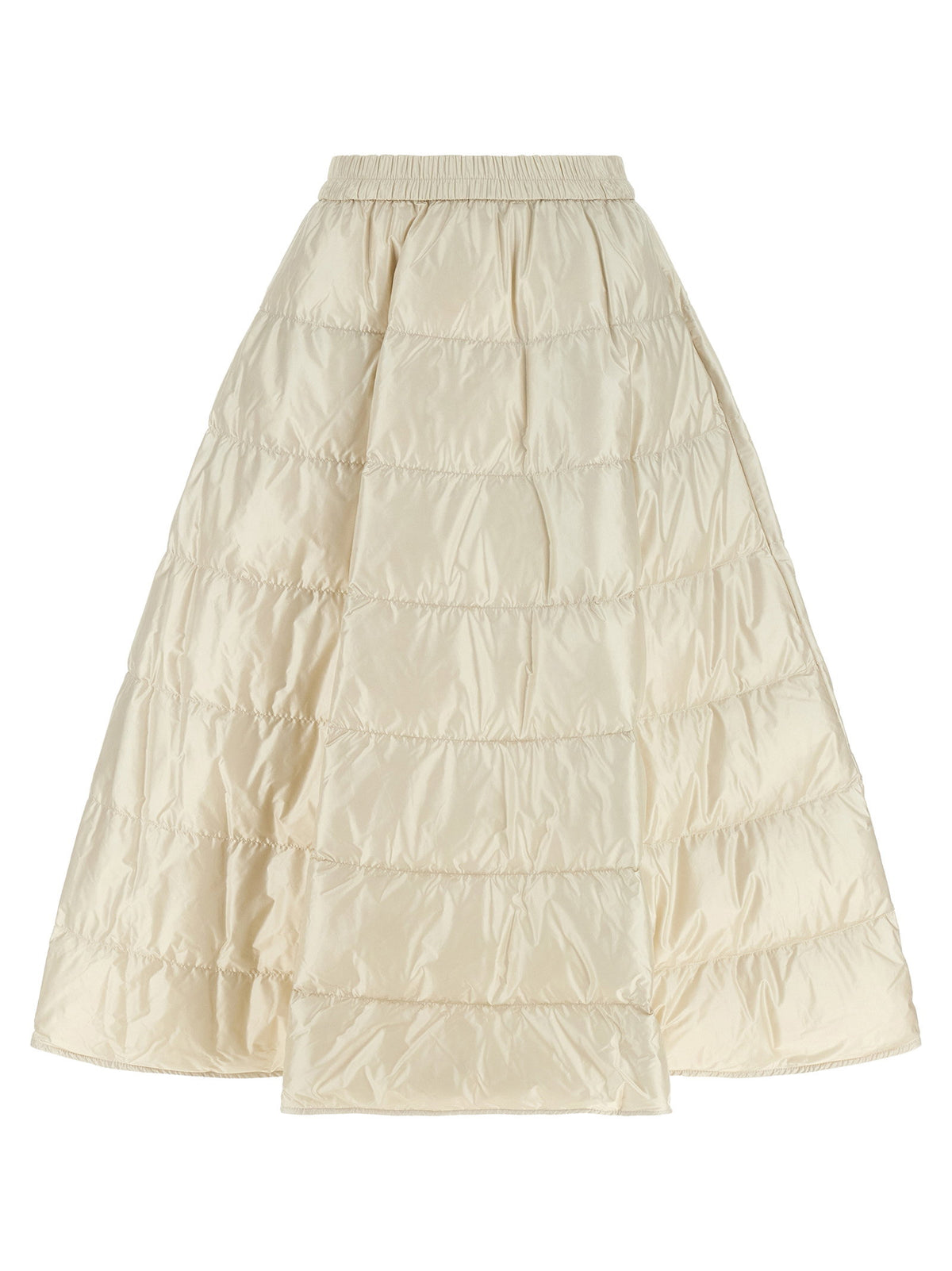 Moncler White Padded Skirt