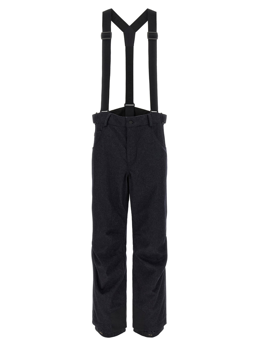 Moncler Grenoble Blue Denim Ski Bib Shorts