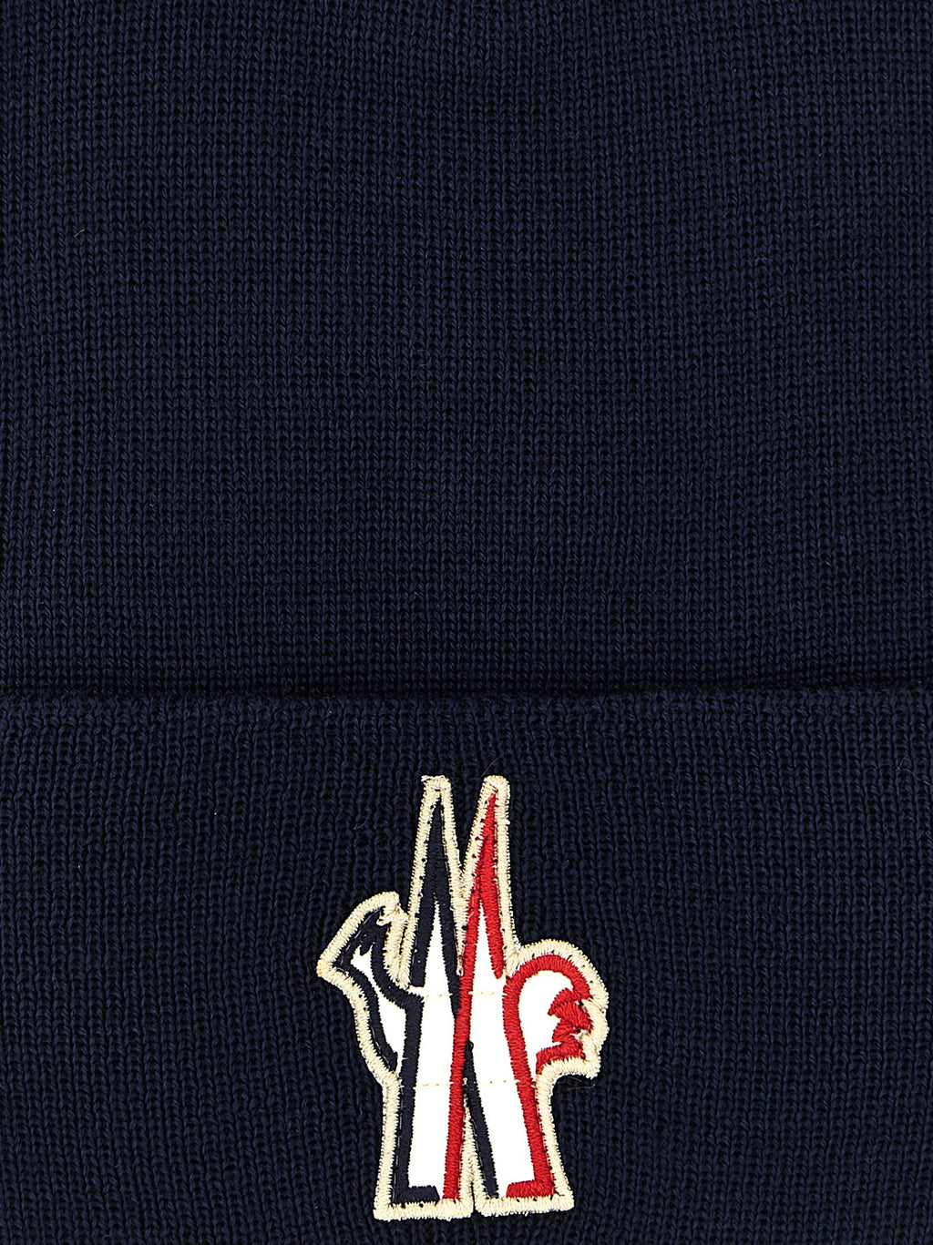 Moncler Grenoble Logo Patch Beanie