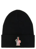 Moncler Grenoble Logo Patch Beanie