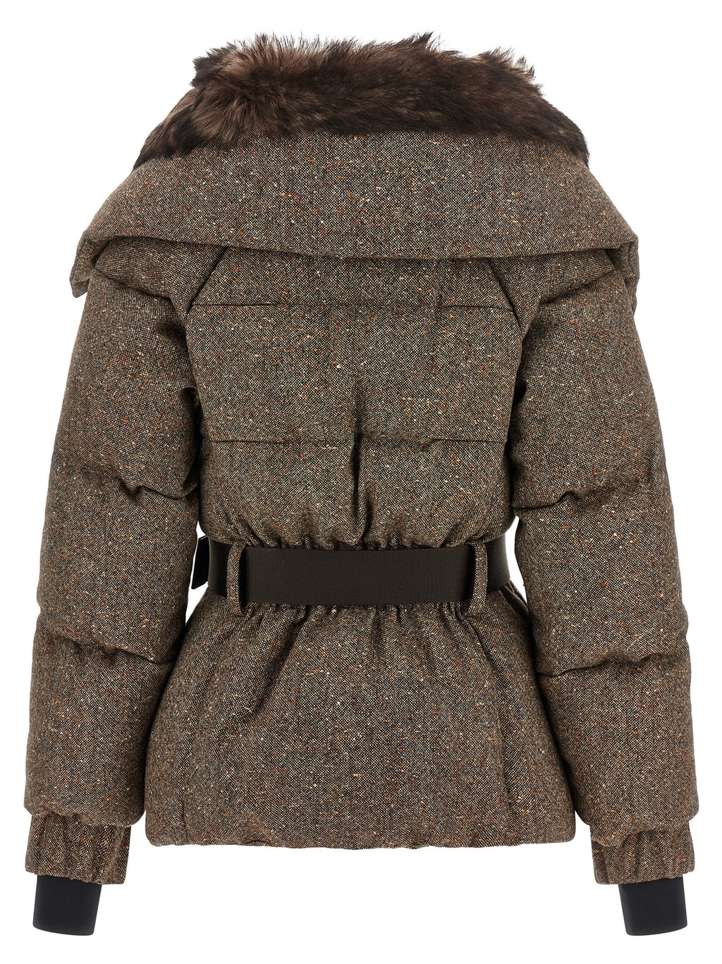 Moncler Grenoble Gelise Brown Down Jacket