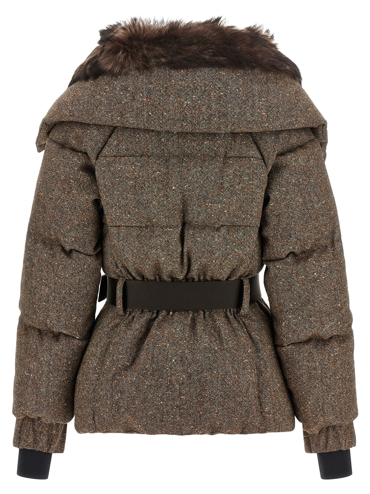 Moncler Grenoble Gelise Brown Down Jacket