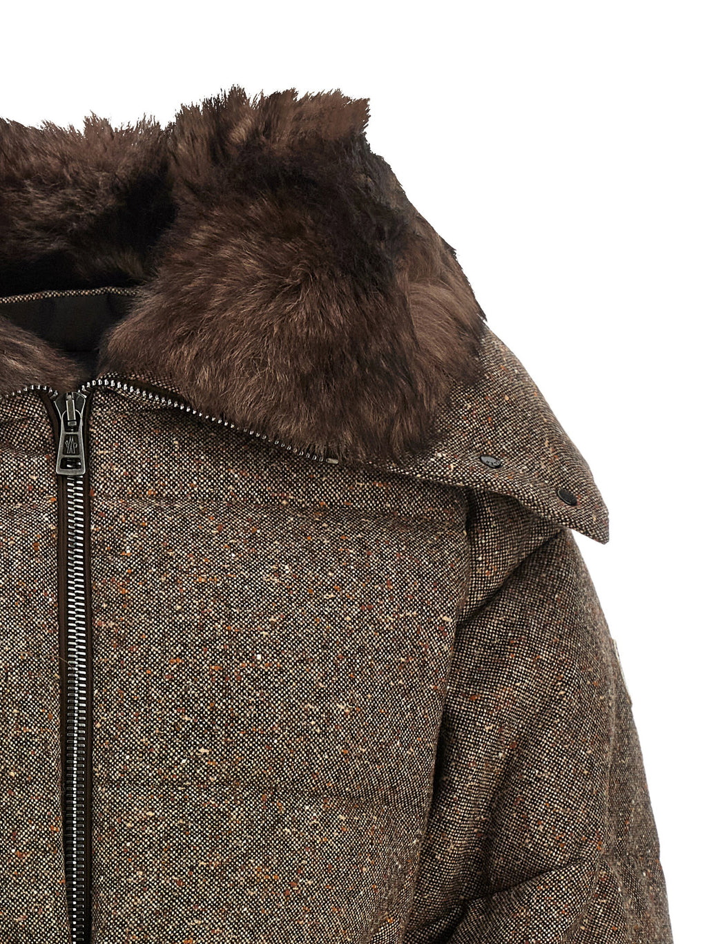 Moncler Grenoble Gelise Brown Down Jacket