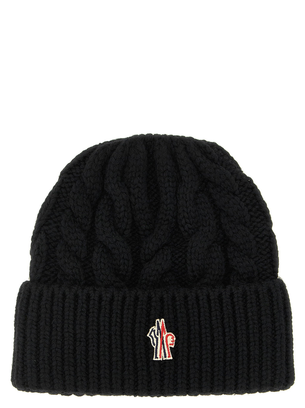 Moncler Grenoble Logo Patch Beanie