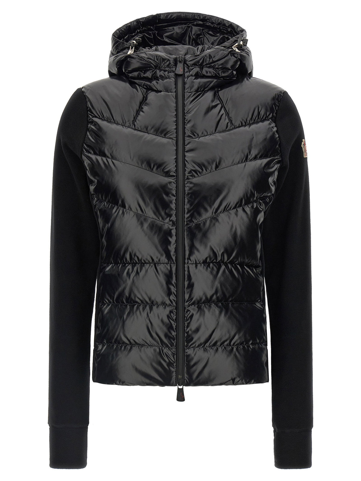 Moncler Grenoble Padded Cardigan With Hood And Zip