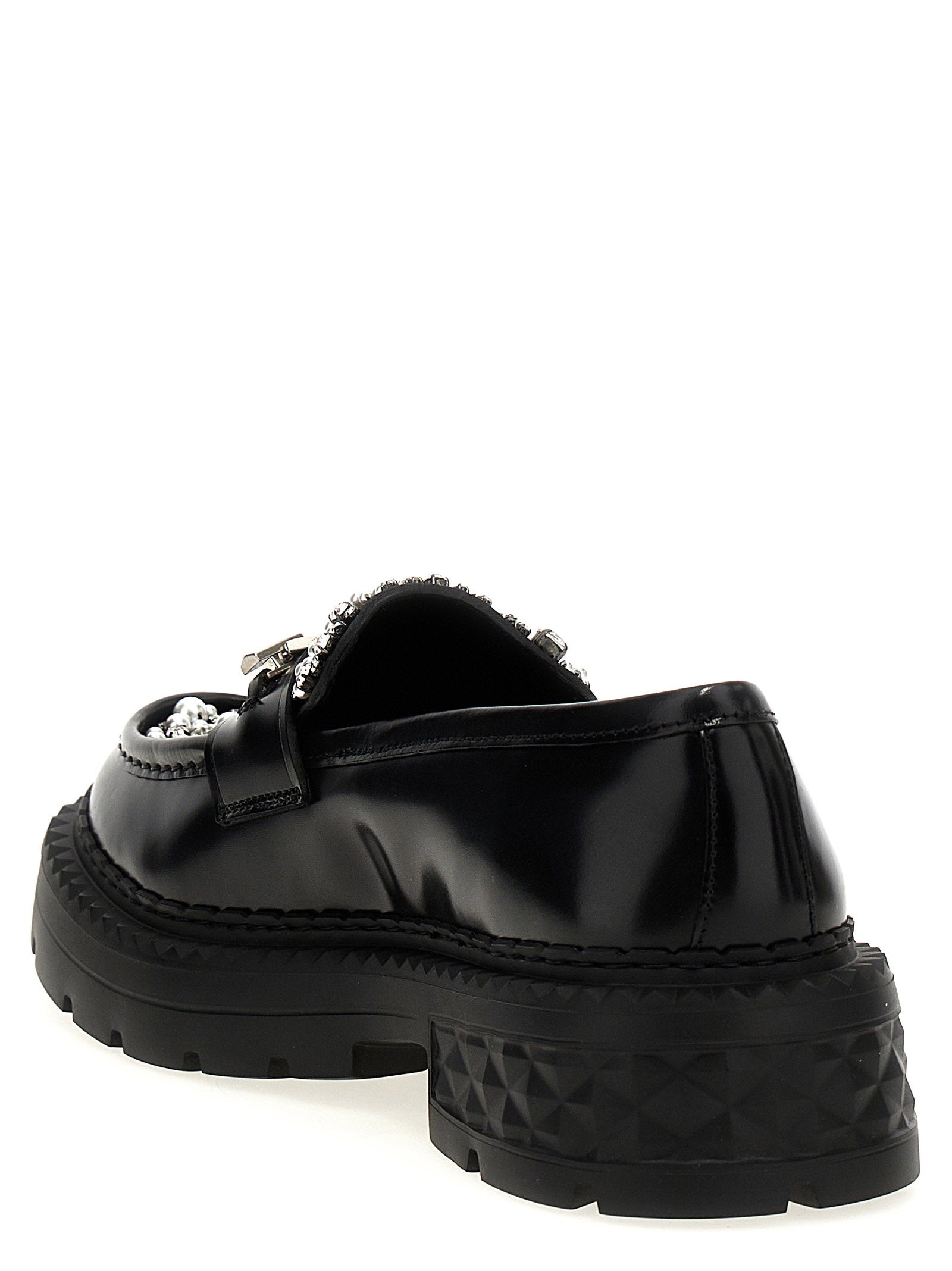 Jimmy Choo Marlow Diamond Loafers