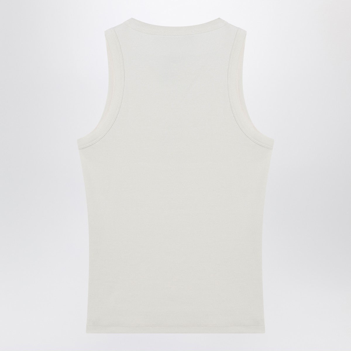 Weekend Max Mara Ivory cotton-blend tank top