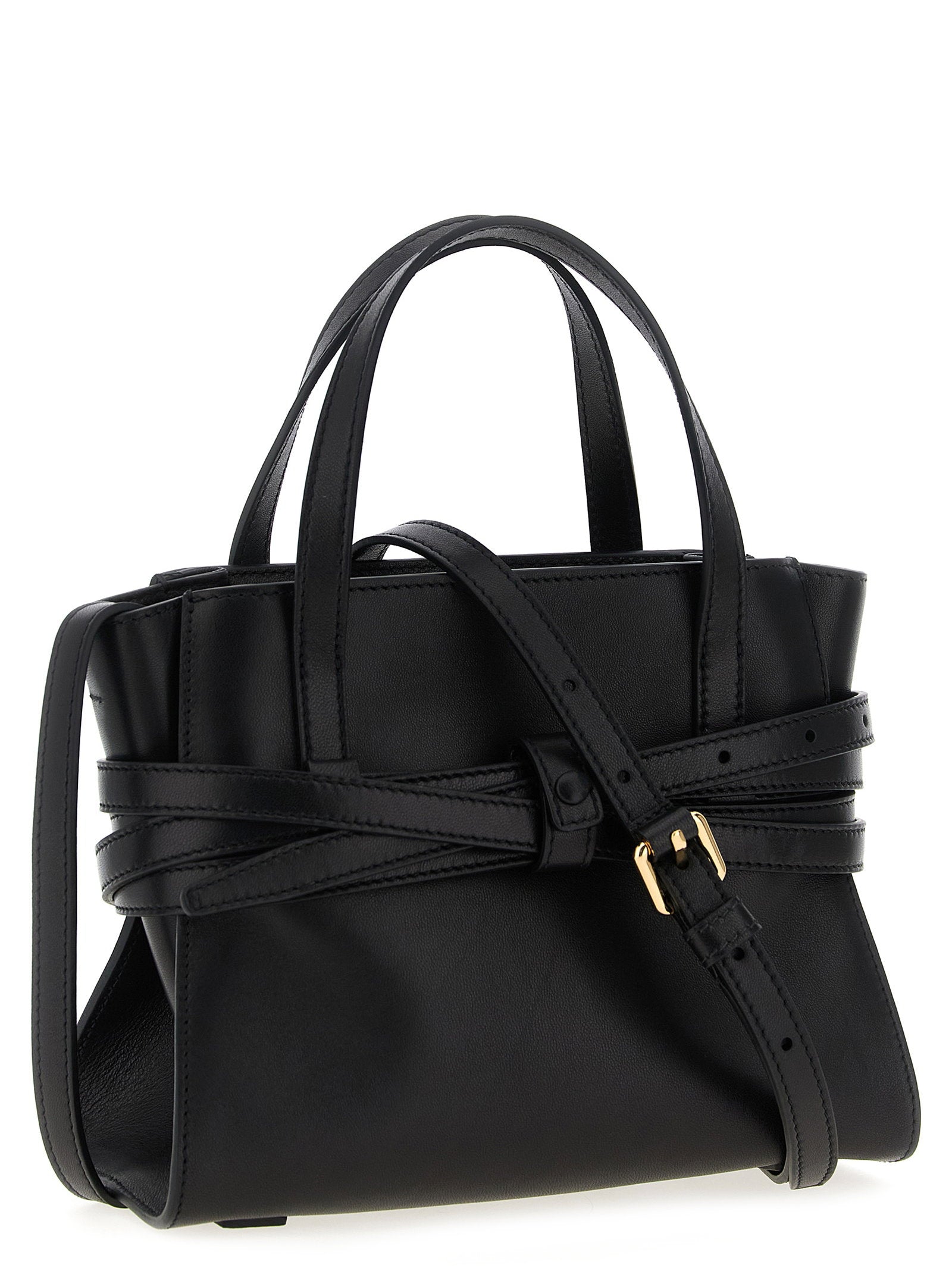 Moschino Tie Me Small Handbag