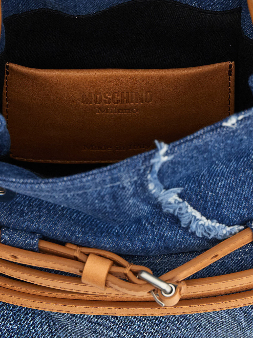 Moschino Tie Me Handbag
