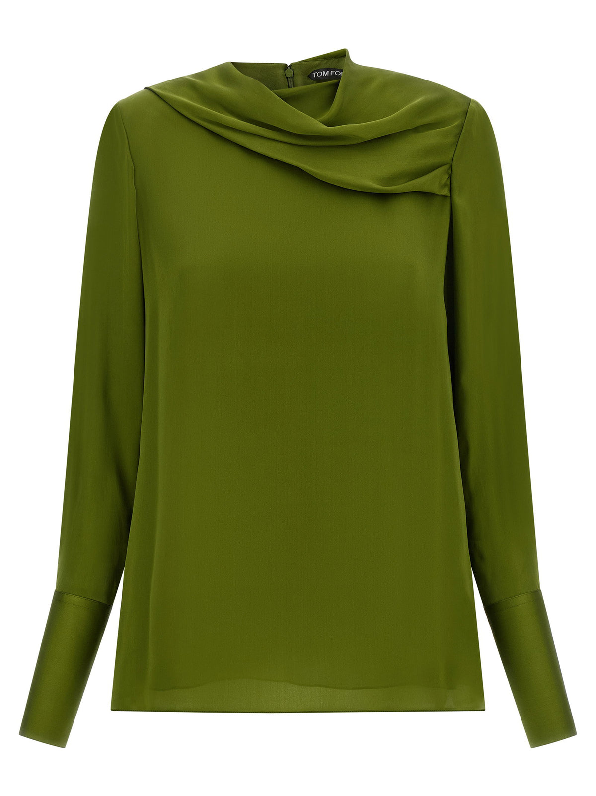 Tom Ford Draped Neck Blouse