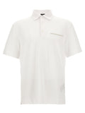 Zegna Piqué Cotton Polo Shirt