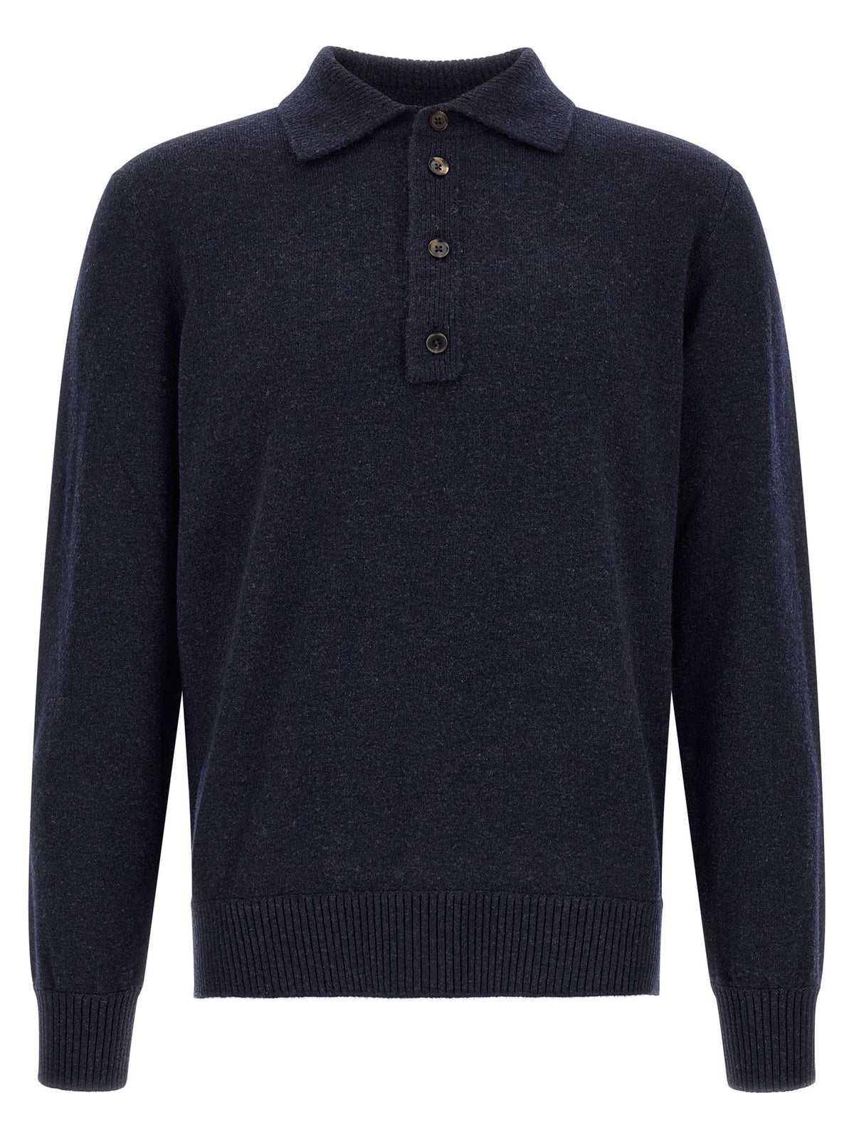 Zegna Wool And Cashmere Polo Shirt
