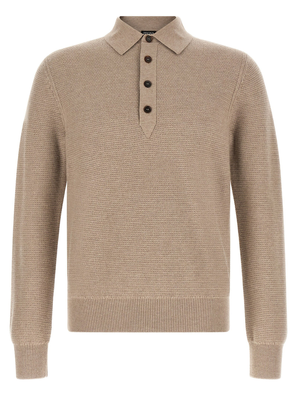 Zegna Polo Shirt Oasi Cashmere Beige