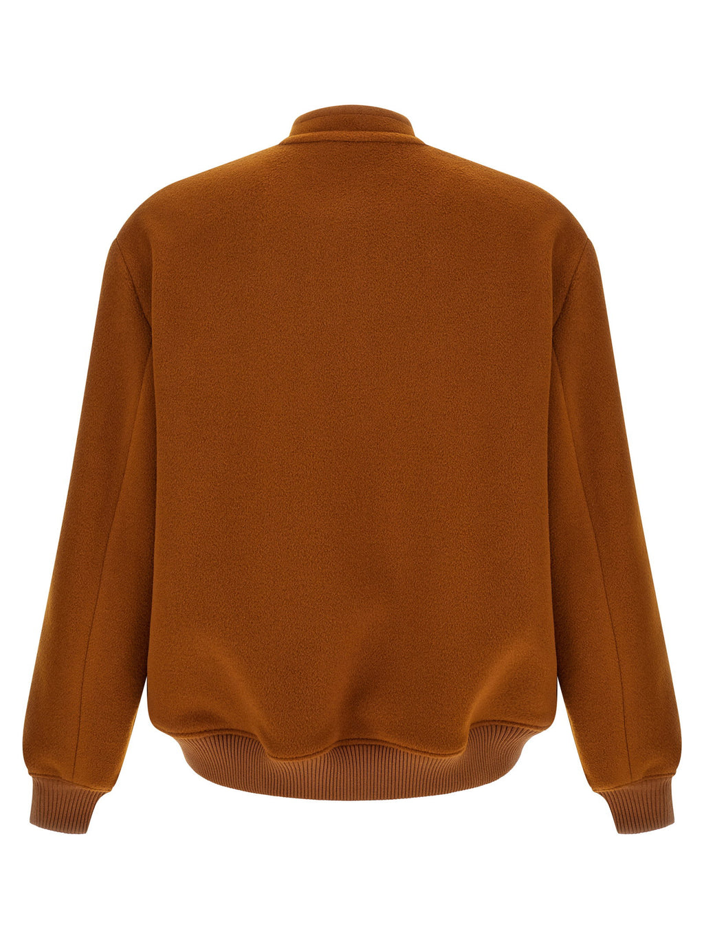 Valentino Garavani Vlogo Orange Bomber Jacket