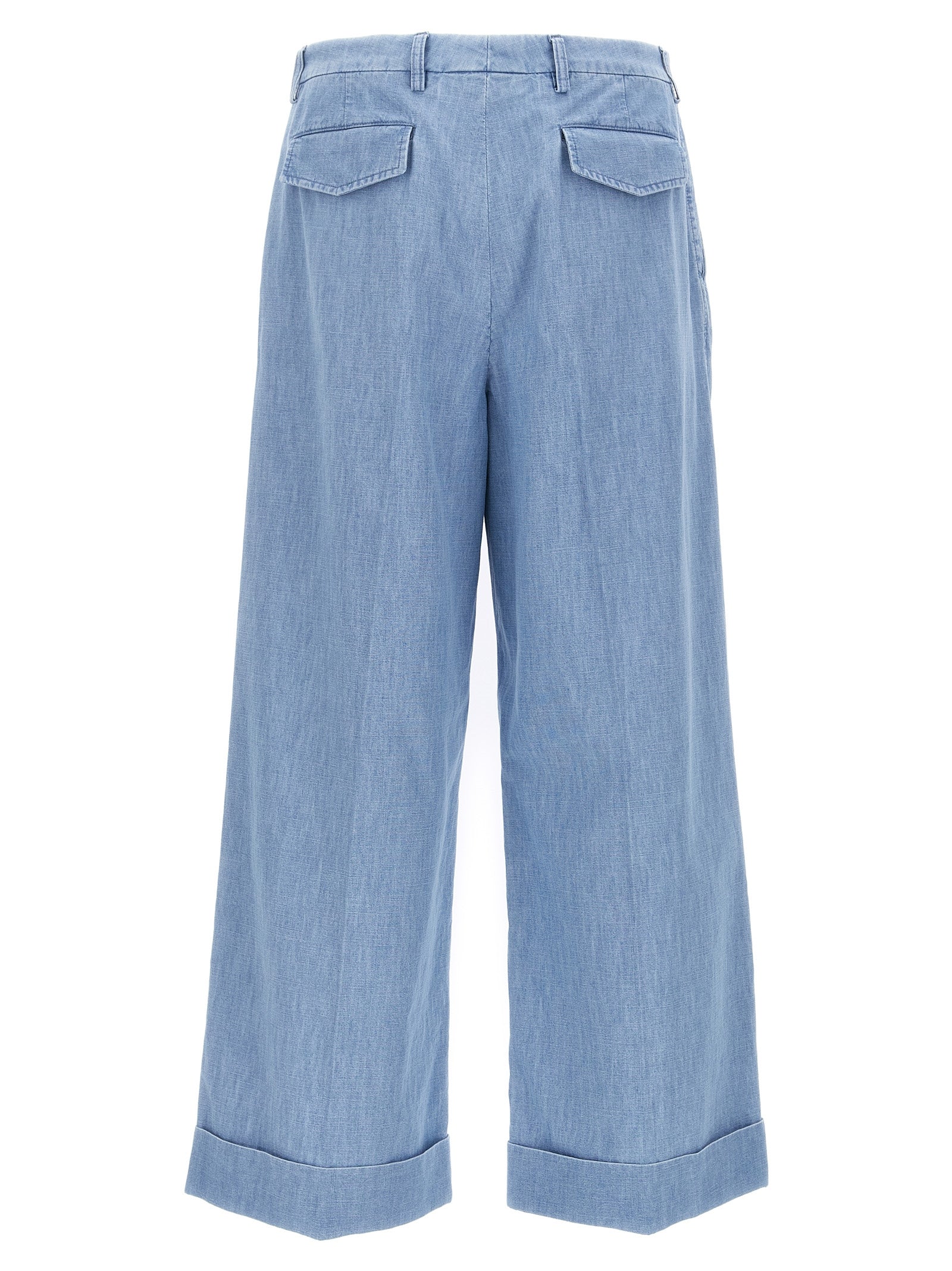 Valentino Garavani Turn-up Jeans