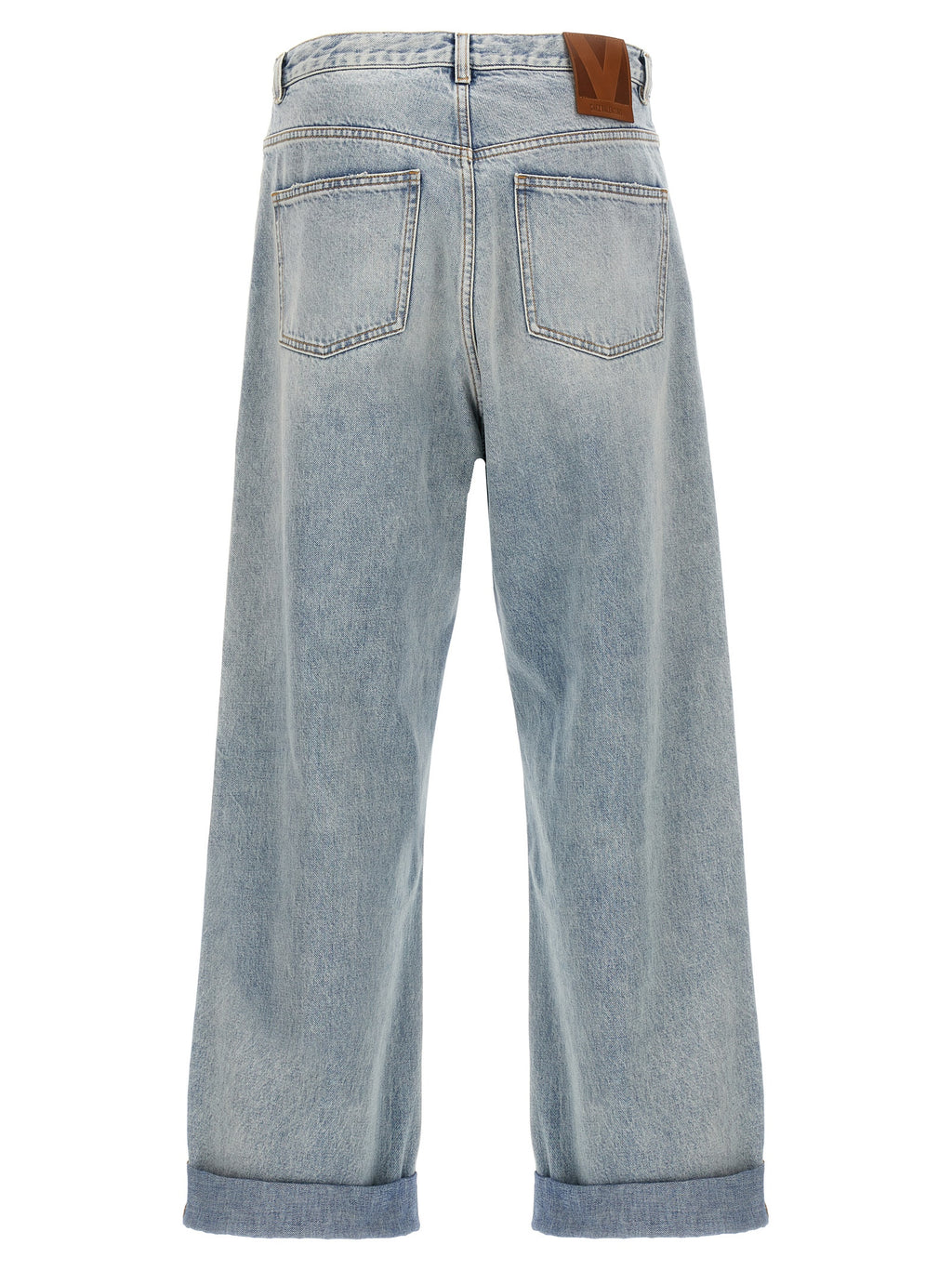 Valentino Garavani Turn-up Jeans