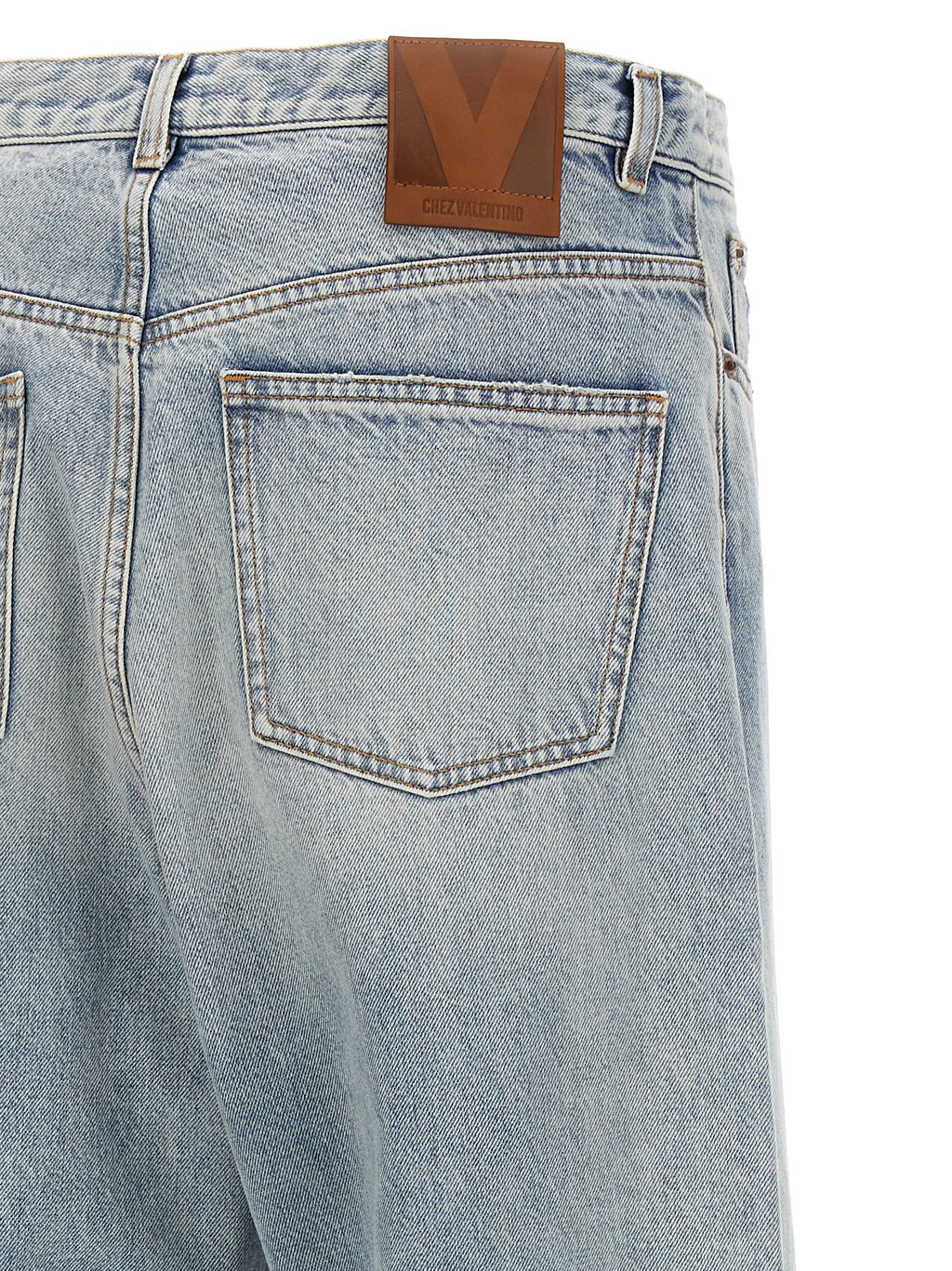 Valentino Garavani Turn-up Jeans