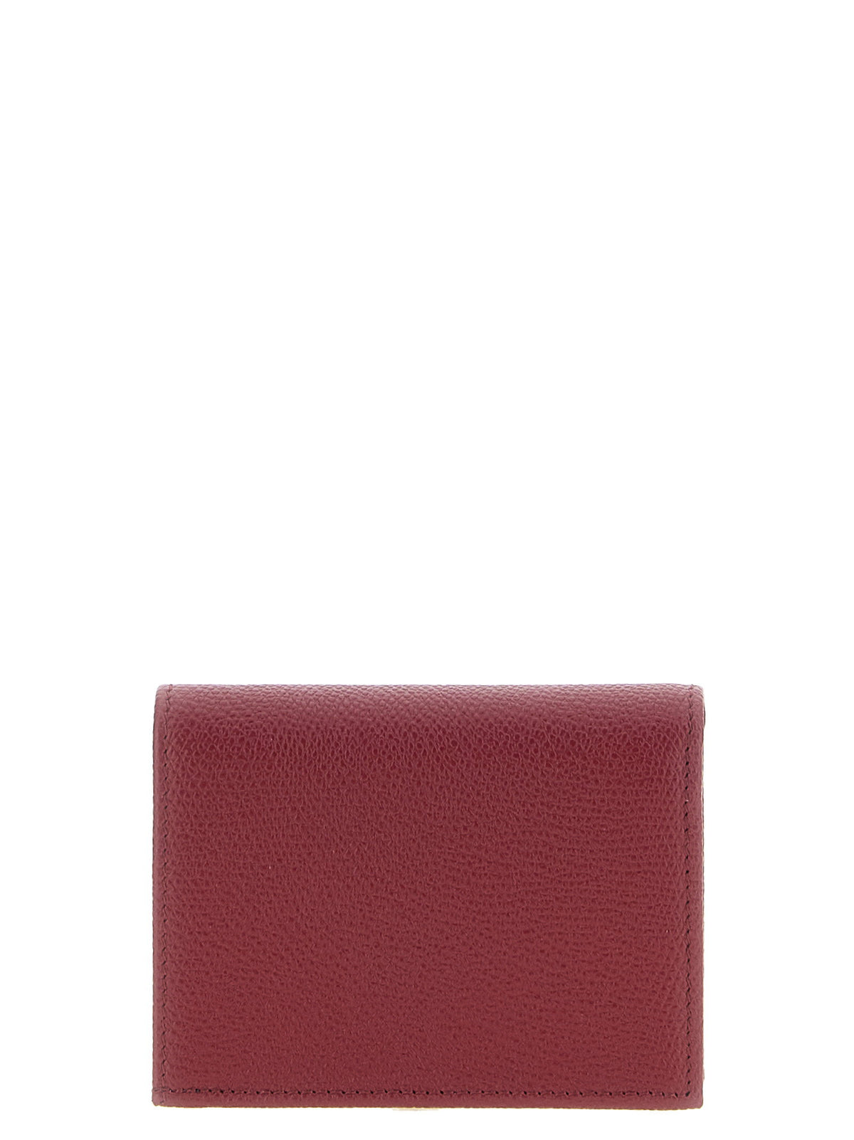 Valentino Garavani Vlogo Burgundy Wallet
