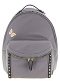 Valentino Garavani Stud Up Grey Backpack