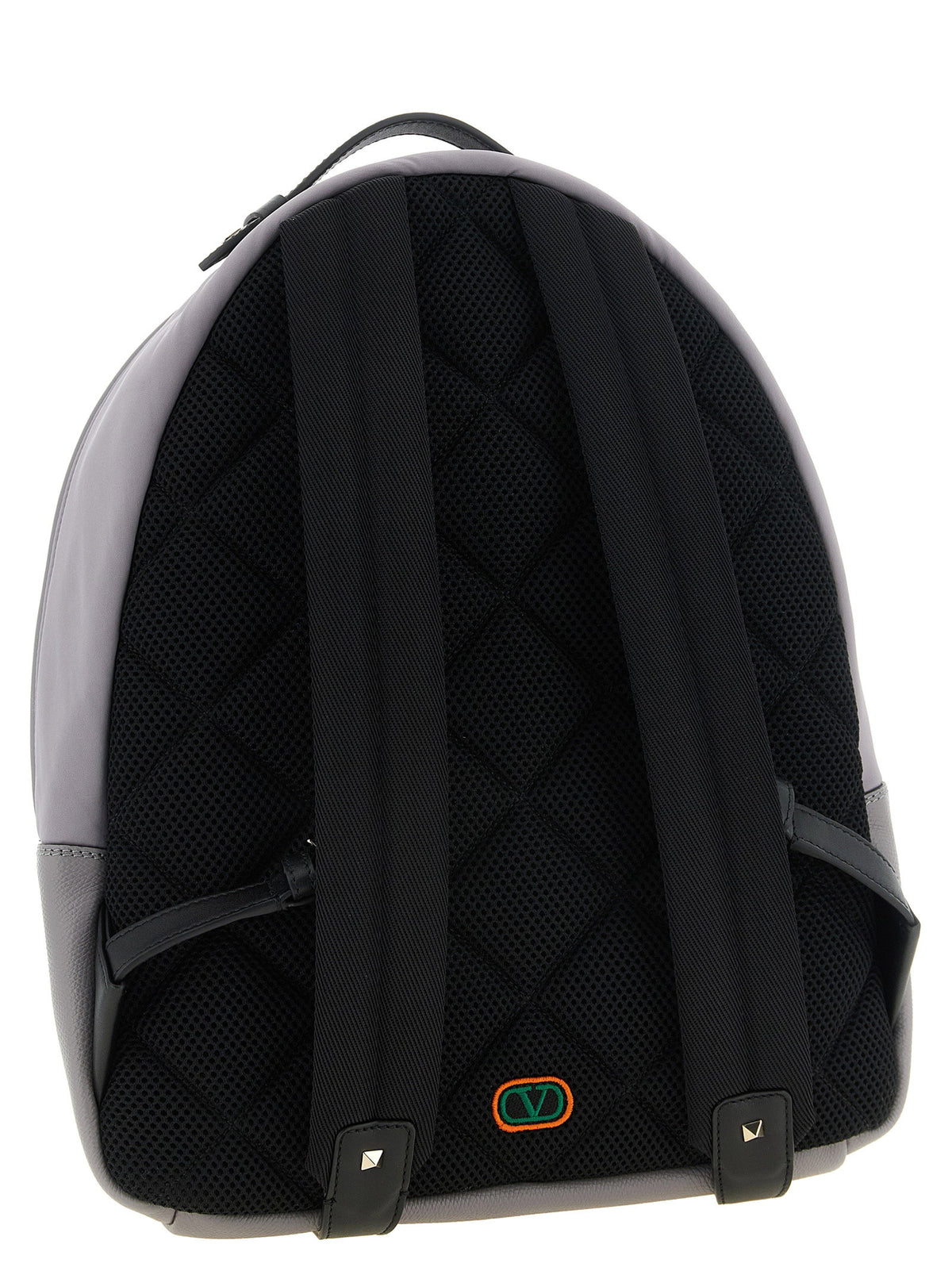 Valentino Garavani Stud Up Grey Backpack